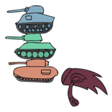 Cute Cute Tanks "more" sticker #12960889