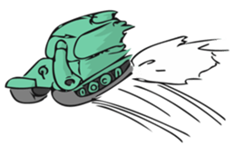 Cute Cute Tanks "more" sticker #12960891