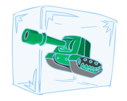 Cute Cute Tanks "more" sticker #12960902