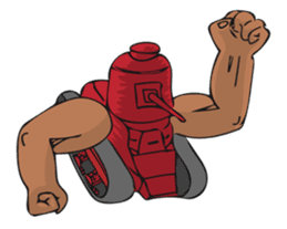 Cute Cute Tanks "more" sticker #12960908