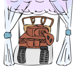 Cute Cute Tanks "more" sticker #12960912