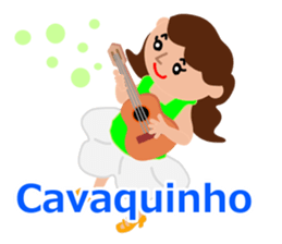 Samba dancer Maria sticker #12962321