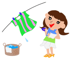 Samba dancer Maria sticker #12962328