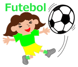 Samba dancer Maria sticker #12962331