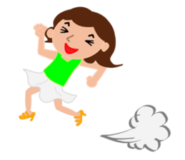 Samba dancer Maria sticker #12962332