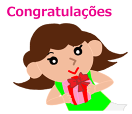 Samba dancer Maria sticker #12962334