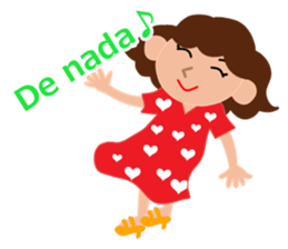 Samba dancer Maria sticker #12962338