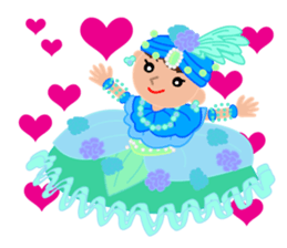 Samba dancer Maria sticker #12962349