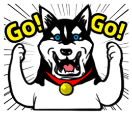 Oh My Husky sticker #12962766