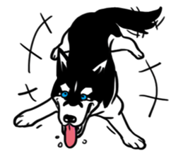 Oh My Husky sticker #12962788