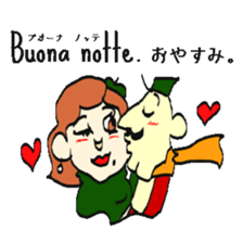 Vince and Barbara's italian life sticker #12962926