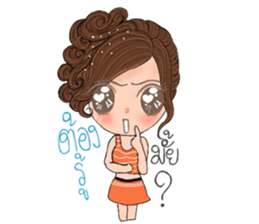 Yai som jeed sticker #12963439