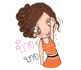 Yai som jeed sticker #12963446