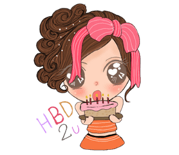 Yai som jeed sticker #12963468