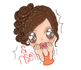 Yai som jeed sticker #12963469