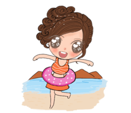 Yai som jeed sticker #12963476