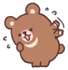 moon bear cub sticker #12963803
