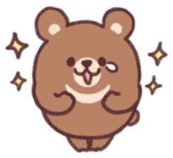 moon bear cub sticker #12963816