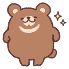 moon bear cub sticker #12963817
