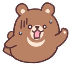 moon bear cub sticker #12963823