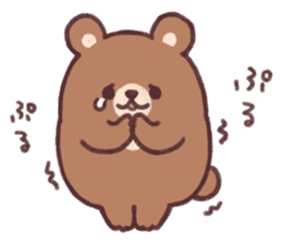 moon bear cub sticker #12963827
