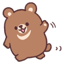 moon bear cub sticker #12963833