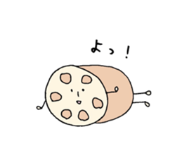 Vegetables and fruits 1 sticker #12964443