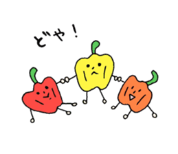 Vegetables and fruits 1 sticker #12964459