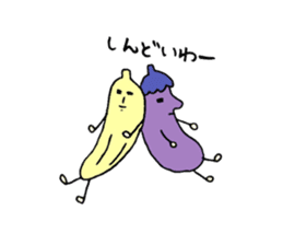 Vegetables and fruits 1 sticker #12964465