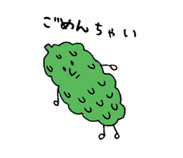 Vegetables and fruits 1 sticker #12964469