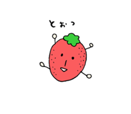 Vegetables and fruits 1 sticker #12964472