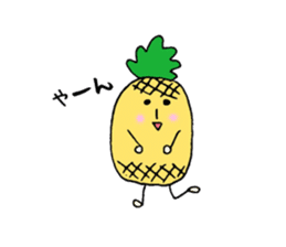 Vegetables and fruits 1 sticker #12964474