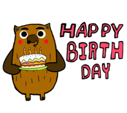 Brobrown wolf sticker #12964933