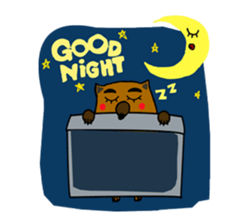 Brobrown wolf sticker #12964951
