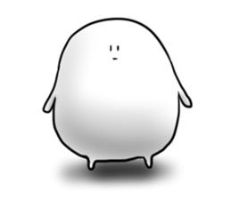 White Chick Stickers #2 sticker #12965079