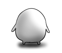 White Chick Stickers #2 sticker #12965080