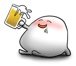 White Chick Stickers #2 sticker #12965087