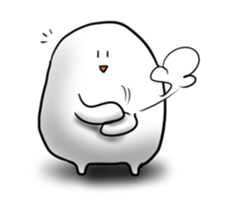 White Chick Stickers #2 sticker #12965091