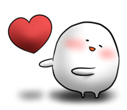 White Chick Stickers #2 sticker #12965110