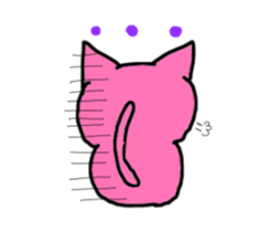 magical cat momonya sticker #12965140