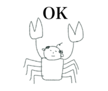 strange man (tubuyaki) sticker #12965464