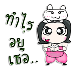 Mr. Naoki. Love rabbit.^^ sticker #12965503