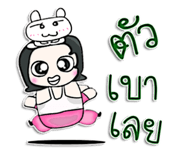 Mr. Naoki. Love rabbit.^^ sticker #12965506