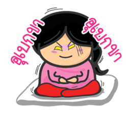 Cute Girl 2 sticker #12966066