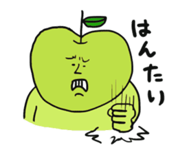 Funny vegetables and fruits2 sticker #12966359