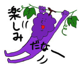 Funny vegetables and fruits2 sticker #12966374