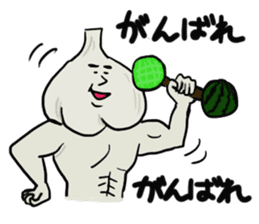 Funny vegetables and fruits2 sticker #12966380
