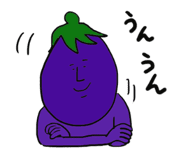 Funny vegetables and fruits2 sticker #12966395