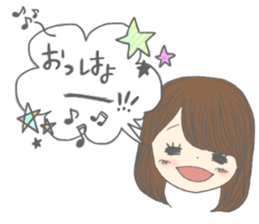 Daily life of girls! sticker #12966958