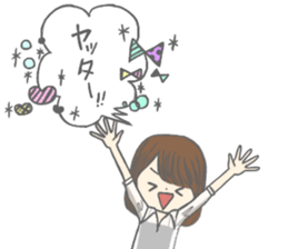 Daily life of girls! sticker #12966962